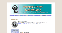 Desktop Screenshot of copernicus-healthcare.org